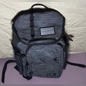 Men's Charcoal Backpack with Mesh Pocket